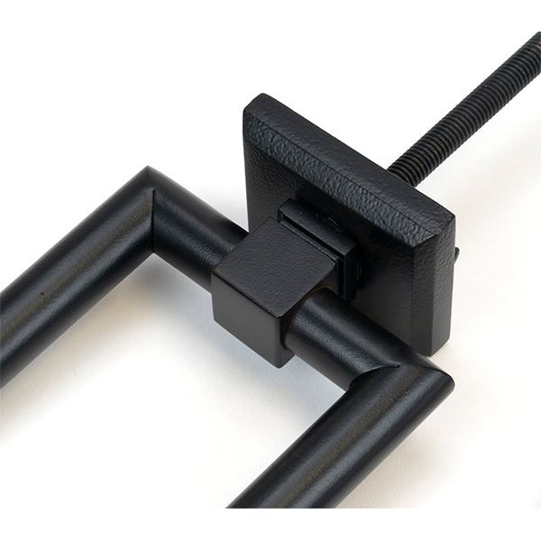 From The Anvil - Matt Black Brompton Door Knocker - 46650