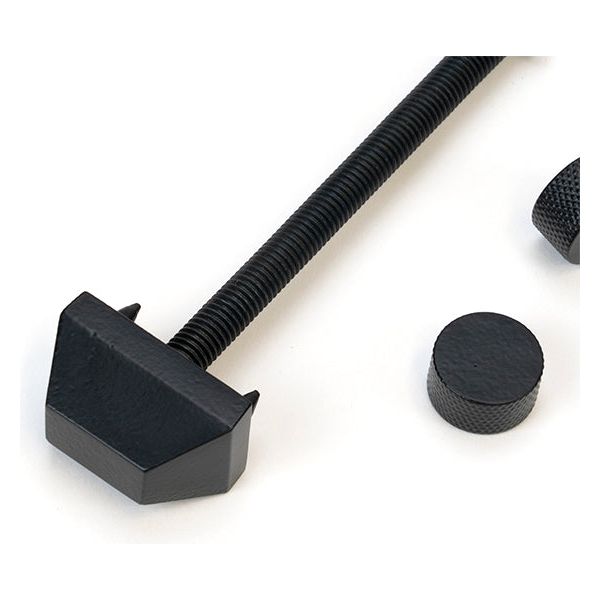 From The Anvil - Matt Black Brompton Door Knocker - 46650