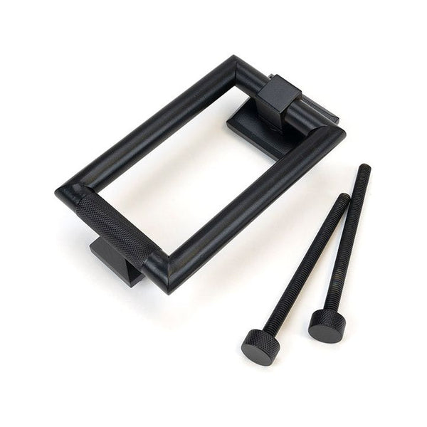 From The Anvil - Matt Black Brompton Door Knocker - 46650