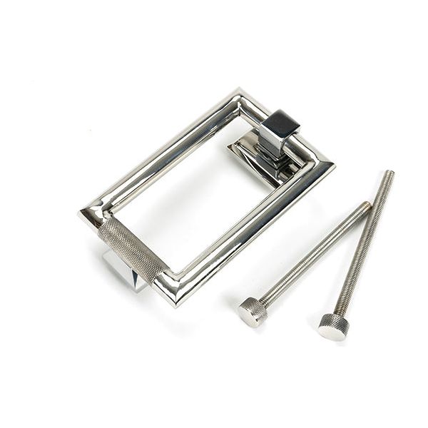 From The Anvil - Polished Marine SS (316) Brompton Door Knocker - 46652