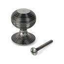 From The Anvil - Aged Brass Mushroom Mortice/Rim Knob Set - 46681 - Choice Handles