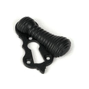 From The Anvil - Matt Black Beehive Escutcheon - 46690 - Choice Handles