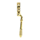 From The Anvil - Reeded Espag - RH - Polished Brass - 46709 - Choice Handles
