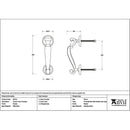 From The Anvil - Pewter Doctors Door Knocker - 46719 - Choice Handles