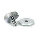 From The Anvil - Polished Chrome Brompton Centre Door Knob (Plain) - 46738 - Choice Handles