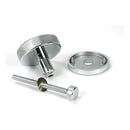 From The Anvil - Polished Chrome Brompton Centre Door Knob (Plain) - 46738 - Choice Handles