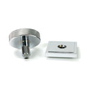 From The Anvil - Polished Chrome Brompton Centre Door Knob (Square) - 46741 - Choice Handles