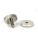 From The Anvil - Polished Nickel Brompton Centre Door Knob (Plain) - 46742 - Choice Handles