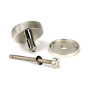 From The Anvil - Polished Nickel Brompton Centre Door Knob (Beehive) - 46744 - Choice Handles
