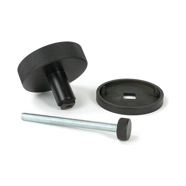 From The Anvil - Aged Bronze Brompton Centre Door Knob (Beehive) - 46748