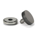 From The Anvil - Pewter Brompton Centre Door Knob (Art Deco) - 46763 - Choice Handles