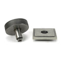 From The Anvil - Pewter Brompton Centre Door Knob (Square) - 46765 - Choice Handles
