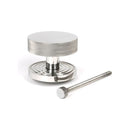 From The Anvil - Polished Marine SS (316) Brompton Centre Door Knob (Square) - 46769 - Choice Handles