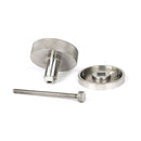 From The Anvil - Satin Marine SS (316) Brompton Centre Door Knob (Plain) - 46770 - Choice Handles