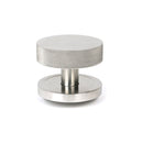 From The Anvil - Satin Marine SS (316) Brompton Centre Door Knob (Plain) - 46770 - Choice Handles