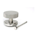 From The Anvil - Satin Marine SS (316) Brompton Centre Door Knob (Art Deco) - Satin Marine SS (316)  - 46771 - Choice Handles