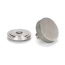 From The Anvil - Satin Marine SS (316) Brompton Centre Door Knob (Art Deco) - Satin Marine SS (316)  - 46771 - Choice Handles