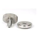 From The Anvil - Satin Marine SS (316) Brompton Centre Door Knob (Art Deco) - Satin Marine SS (316)  - 46771 - Choice Handles