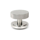 From The Anvil - Satin Marine SS (316) Brompton Centre Door Knob (Art Deco) - Satin Marine SS (316)  - 46771 - Choice Handles