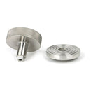 From The Anvil - Satin Marine SS (316) Brompton Centre Door Knob (Beehive) - Satin Marine SS (316)  - 46772 - Choice Handles