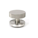 From The Anvil - Satin Marine SS (316) Brompton Centre Door Knob (Beehive) - Satin Marine SS (316)  - 46772 - Choice Handles