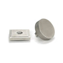 From The Anvil - Satin Marine SS (316) Brompton Centre Door Knob (Square) - Satin Marine SS (316)  - 46773 - Choice Handles