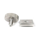 From The Anvil - Satin Marine SS (316) Brompton Centre Door Knob (Square) - Satin Marine SS (316)  - 46773 - Choice Handles
