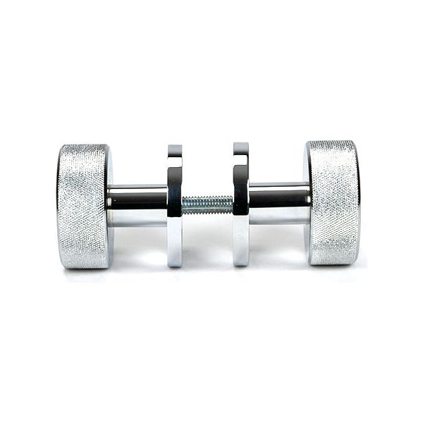 From The Anvil - Polished Chrome Brompton Mortice/Rim Knob Set (Plain) - Polished Chrome  - 46778 - Choice Handles