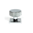 From The Anvil - Polished Chrome Brompton Mortice/Rim Knob Set (Square) - Polished Chrome  - 46781 - Choice Handles