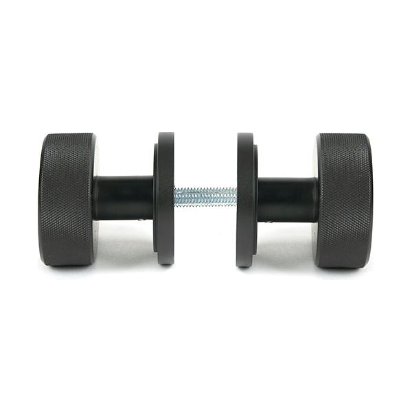 From The Anvil - Aged Bronze Brompton Mortice/Rim Knob Set (Art Deco) - Aged Bronze  - 46787 - Choice Handles