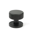 From The Anvil - Aged Bronze Brompton Mortice/Rim Knob Set (Beehive) - Aged Bronze  - 46788 - Choice Handles