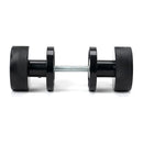 From The Anvil - Black Brompton Mortice/Rim Knob Set (Plain) - Black  - 46794 - Choice Handles