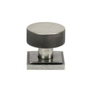 From The Anvil - Polished Marine SS (316) Brompton Mortice/Rim Knob Set (Plain) - Polished Marine SS (316)  - 46806 - Choice Handles