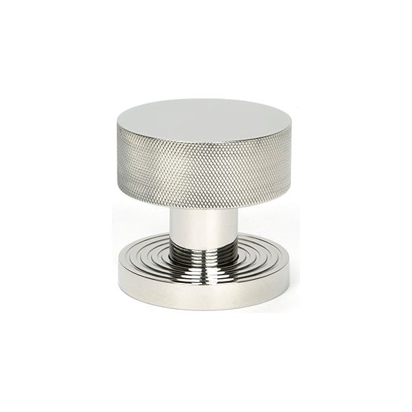 From The Anvil - Polished Marine SS (316) Brompton Mortice/Rim Knob Set (Beehive) - Polished Marine SS (316)  - 46808 - Choice Handles