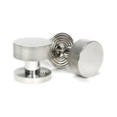 From The Anvil - Polished Marine SS (316) Brompton Mortice/Rim Knob Set (Beehive) - Polished Marine SS (316)  - 46808 - Choice Handles