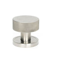 From The Anvil - Satin Marine SS (316) Brompton Mortice/Rim Knob Set (Plain) - Satin Marine SS (316)  - 46810 - Choice Handles