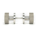 From The Anvil - Satin Marine SS (316) Brompton Mortice/Rim Knob Set (Beehive) - Satin Marine SS (316)  - 46812 - Choice Handles