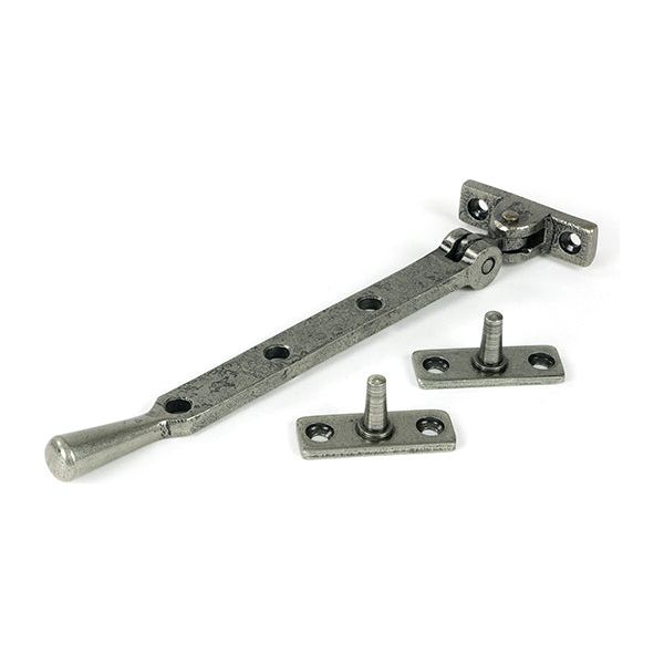 From The Anvil - Pewter 8" Newbury Stay - Pewter Patina  - 46835 - Choice Handles