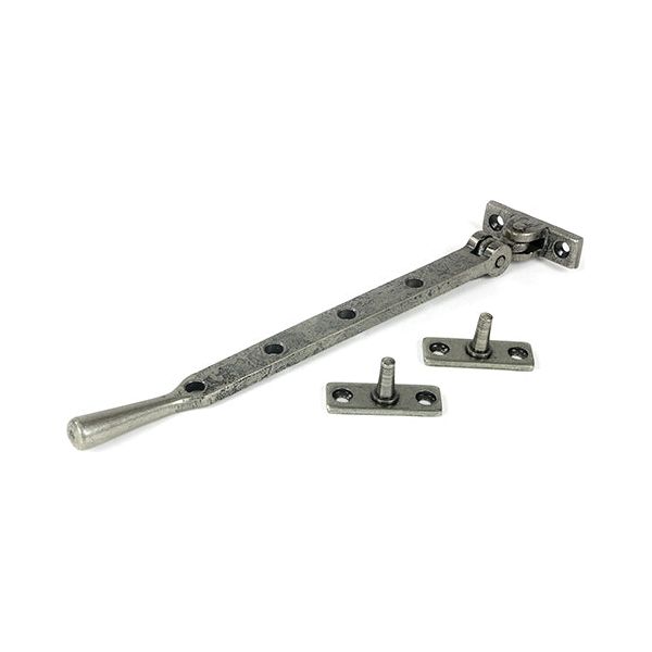 From The Anvil - Pewter 10" Newbury Stay - Pewter Patina  - 46874 - Choice Handles