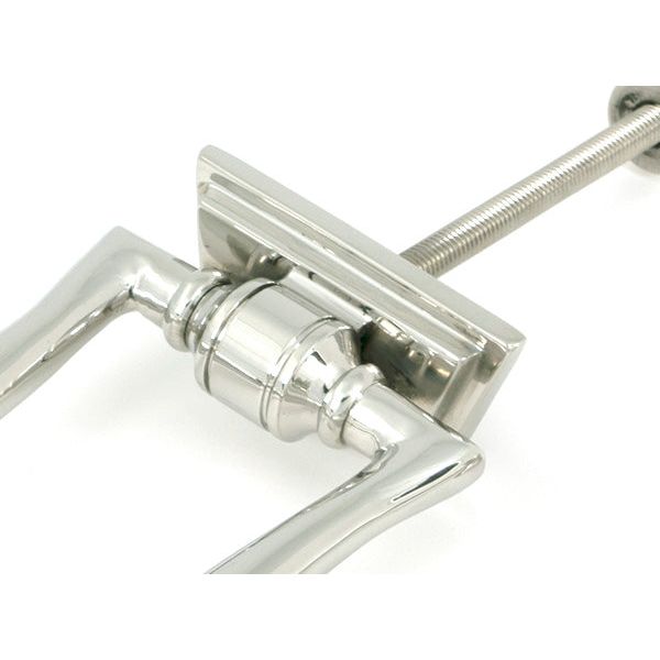 From The Anvil - Polished Marine SS (316) Slimline Art Deco Door Knocker - 46939