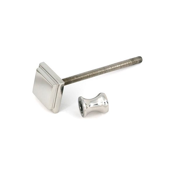 From The Anvil - Polished Marine SS (316) Slimline Art Deco Door Knocker - 46939