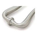 From The Anvil - Satin Marine SS (316) Slimline Art Deco Door Knocker - 46940 - Choice Handles