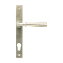 From The Anvil - Newbury Slimline Lever Espag. Lock Set - Satin Marine SS (316) - 47073 - Choice Handles