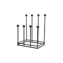 From The Anvil - Matt Black Four Pair Boot Rack - Matt Black  - 47106 - Choice Handles