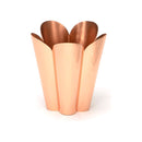 From The Anvil - Smooth Copper Flora Pot - Small - Smooth Copper  - 47120 - Choice Handles