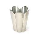 From The Anvil - Smooth Nickel Flora Pot - Small - Smooth Nickel  - 47121 - Choice Handles