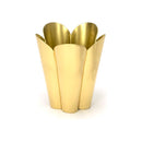 From The Anvil - Smooth Brass Flora Pot - Small - Smooth Brass  - 47122 - Choice Handles