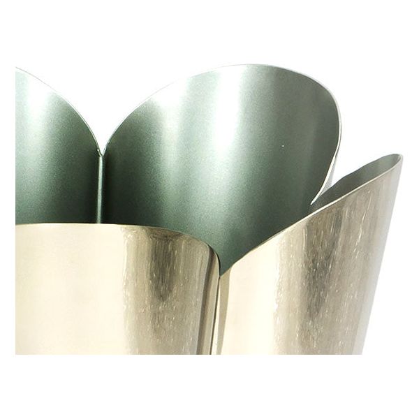 From The Anvil - Smooth Brass Flora Pot - Large - Smooth Brass  - 47125