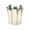 From The Anvil - Smooth Nickel Flora Pot - Large - Smooth Nickel  - 47124 - Choice Handles