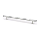 From The Anvil - Half Brompton Pull Handle - Large - Satin Chrome - 47155 - Choice Handles
